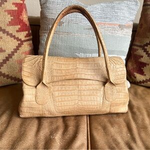 Nacy Gonzalez Crocodile Handbag